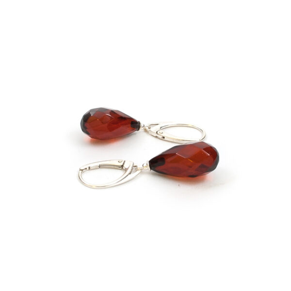 amber-earrings-cherry-facet-n amber-earrings-cherry-facet-n