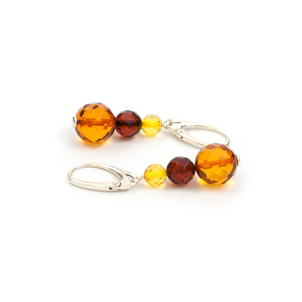 amber-earrings-faceted-balls-n
