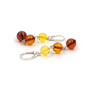 amber-earrings-three-balls-n