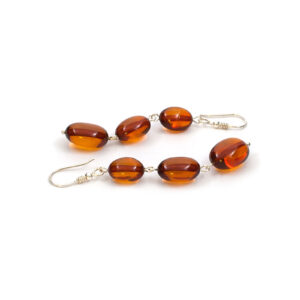 amber-earrings-three-cognac-beans-nn