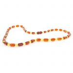 amber-necklace-faceted-barrels-cognac