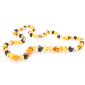 amber-necklace-faceted-squares-3d