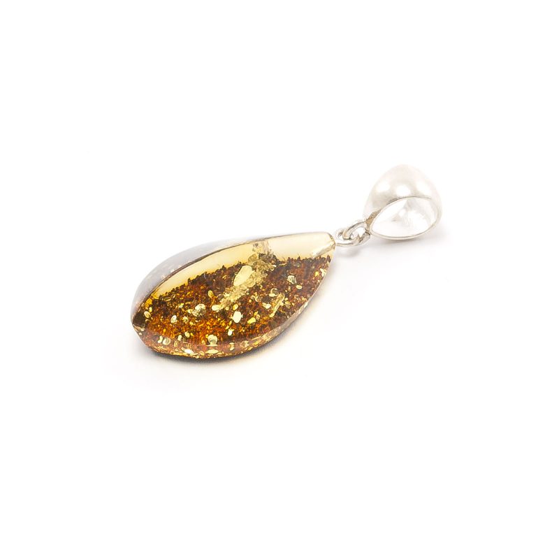 amber-pendant-sparkling-leaf