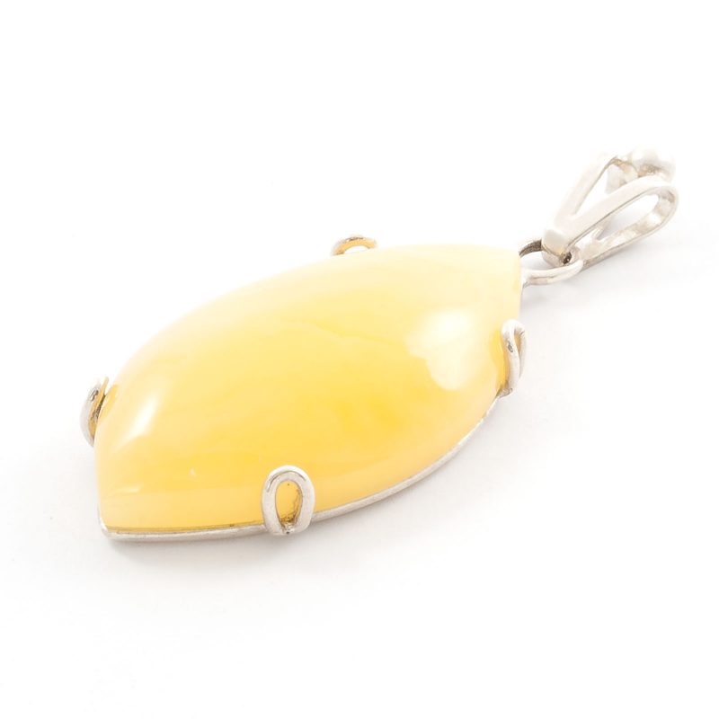 amber-pendant-yellow-leaf-with-frame