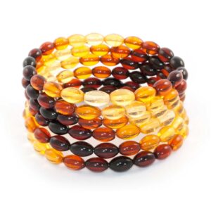 amber-bracelet-rainbow-string-6-row-1